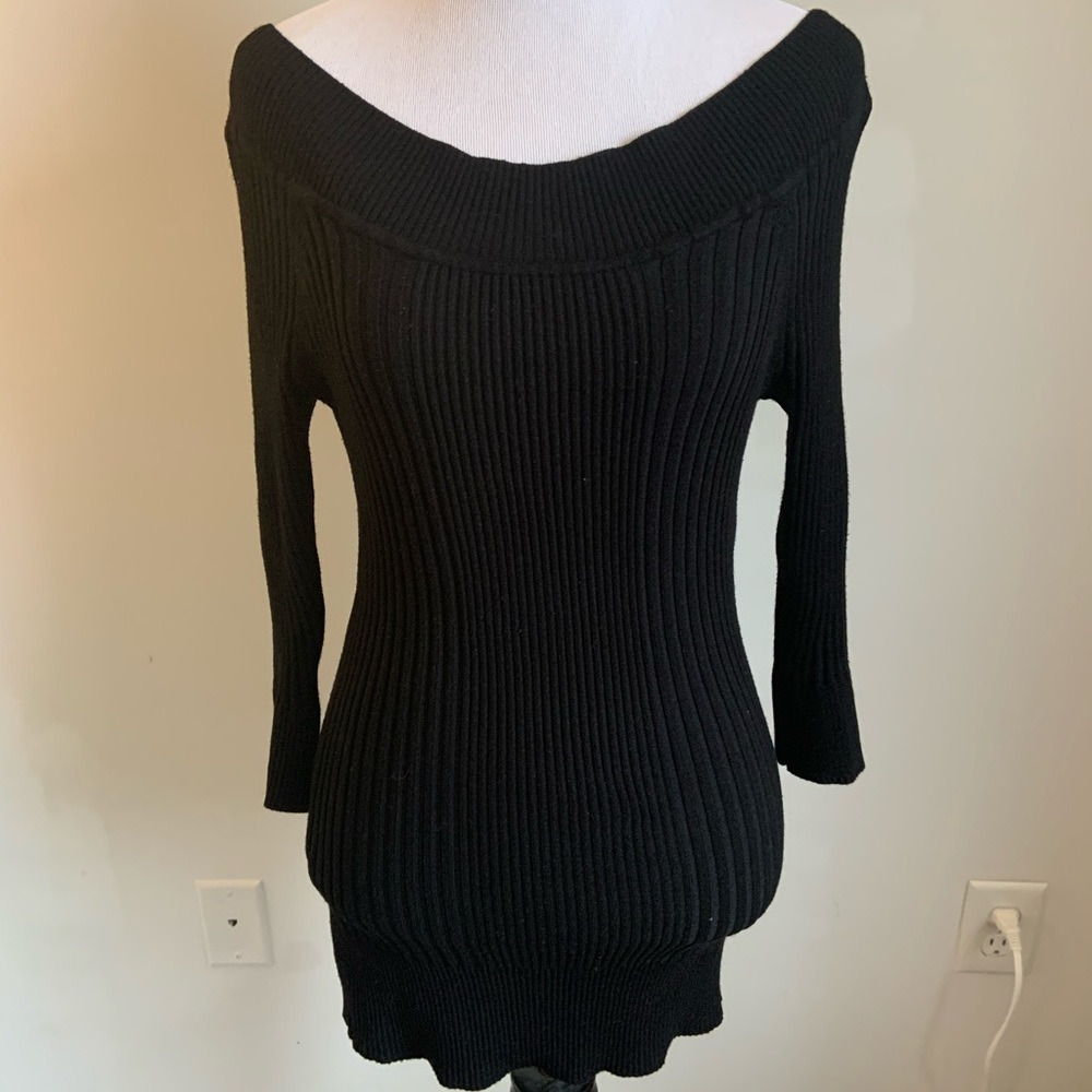 Hooked Up Off the Shoulder Sweater